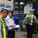 Satlantas Polres Gresik dan Dishub Gelar Ramcheck Ketat di Terminal Bunder