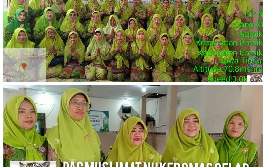 PAC Muslimat NU Kebomas Gelar Khotmil Qur’an dan Berbagi 1000 Takjil di Jalan Sunan Giri