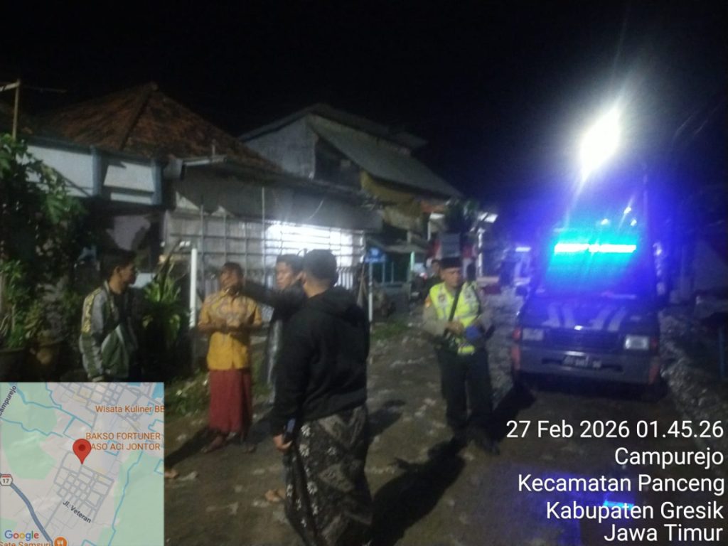 Gerak cepat kurang 24 jam.Polres Gresik Ungkap Pelaku Penusukan 