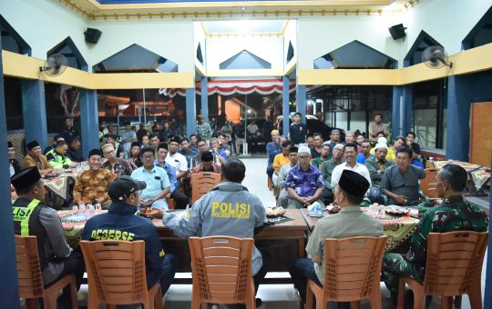 Kapolres Gresik Tegaskan Komitmen Jaga Keamanan dan Ketertiban Warga dan Banyutengah 