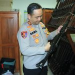 Jelang Lebaran 2026, Polres Gresik Sidak Senjata Api Personel Pastikan Kesiapan Pengamanan Mudik