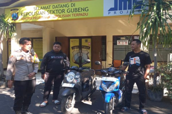 Sikat Habis Komplotan Curanmor, Polsek Gubeng Kembalikan Motor Korban: “Jadilah Polisi bagi Diri Sendiri”