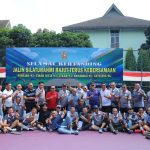 Dankodiklatad Ikuti Olahraga Bersama Alumni Akmil, Kasad Tekankan Soliditas dan Pengabdian untuk Rakyat