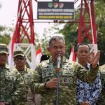 Laporkan Capaian TNI AD kepada Presiden, Kasad: 2.500 Jembatan dan 3.000 Titik Air Tuntas