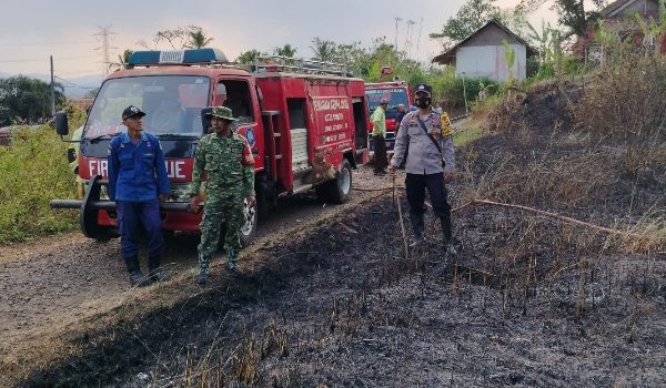 Kebakaran Lahan 1,5 Hektare di Kota Banjar Berhasil Dipadamkan, Tidak Ada Korban Jiwa