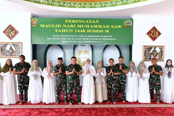 Pusterad Peringati Maulid Nabi Muhammad SAW, Perkuat Keteladanan Dan Pengabdian